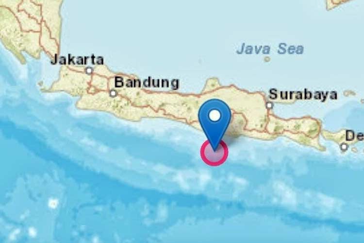 Gempa Magnitudo 5,7 Guncang Pacitan Jatim: Tidak Berpotensi Tsunami