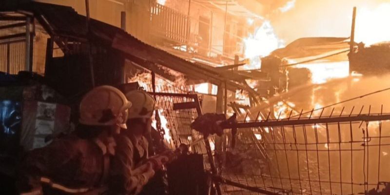 Kebakaran Tragis Sebuah Rumah di Tebet Jaksel, Satu Orang Meninggal