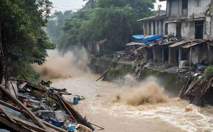 Tanggul Kali Sabi Jebol, Dinas PUPR Tangerang Lakukan Penanganan Darurat
