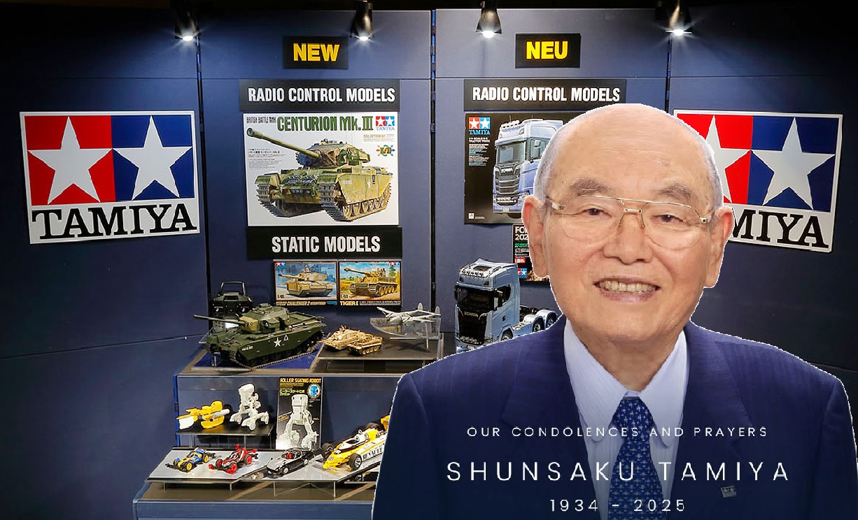 Shunsaku Tamiya Sekaligus Pendiri Tamiya Meninggal Dunia